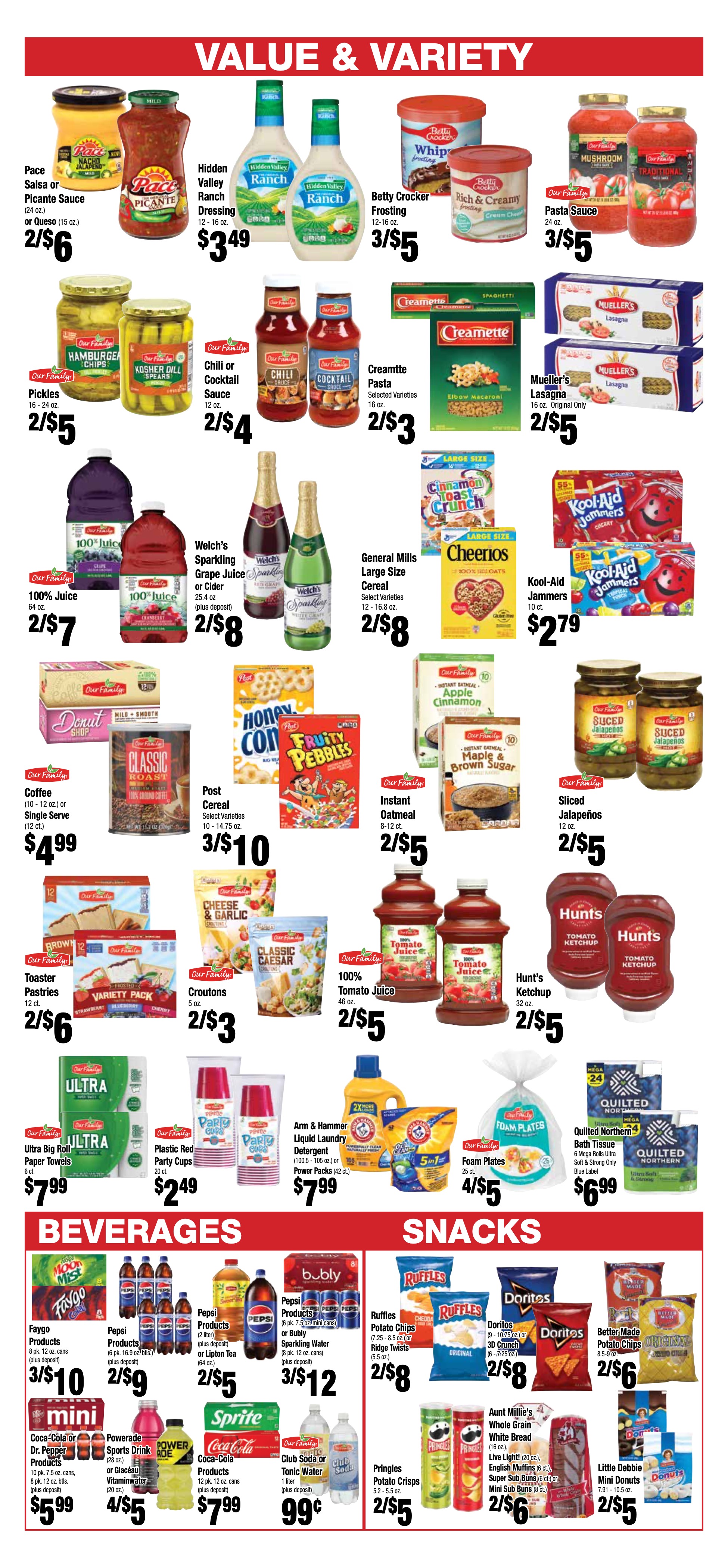 Weekly ad circular for 8 Mile Foodland