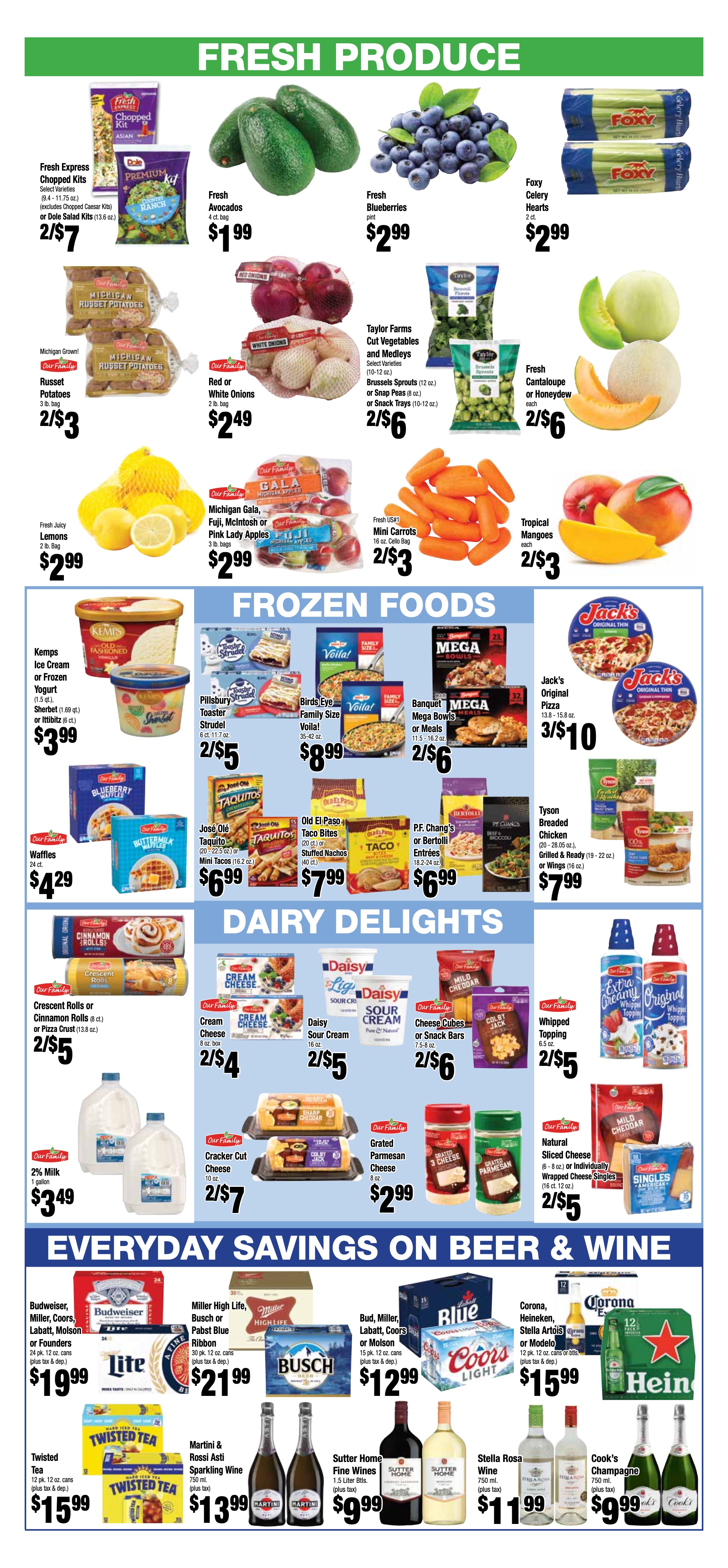 Weekly ad circular for 8 Mile Foodland